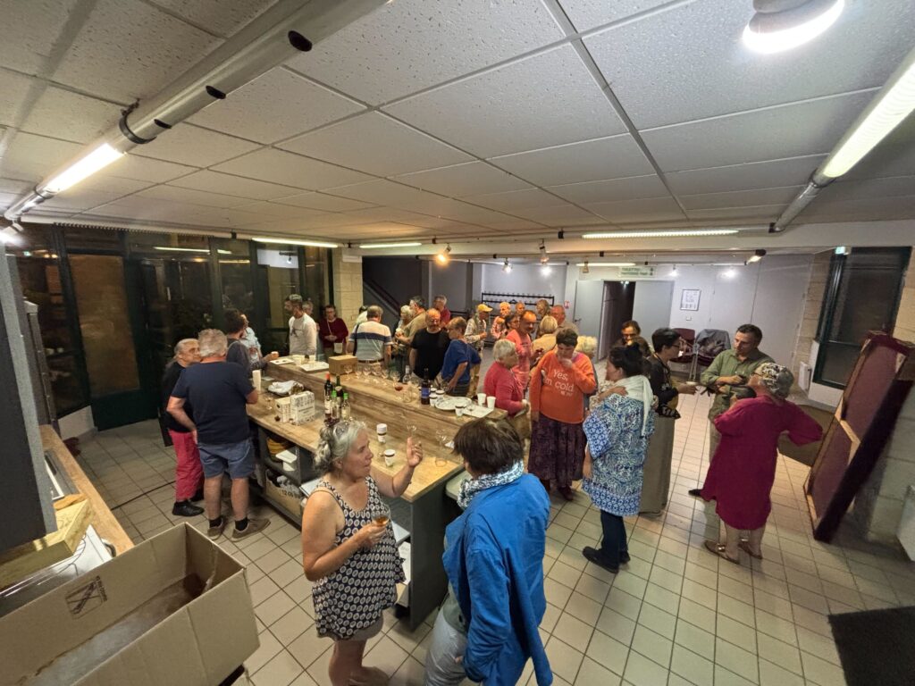 patio, discutions après la projection